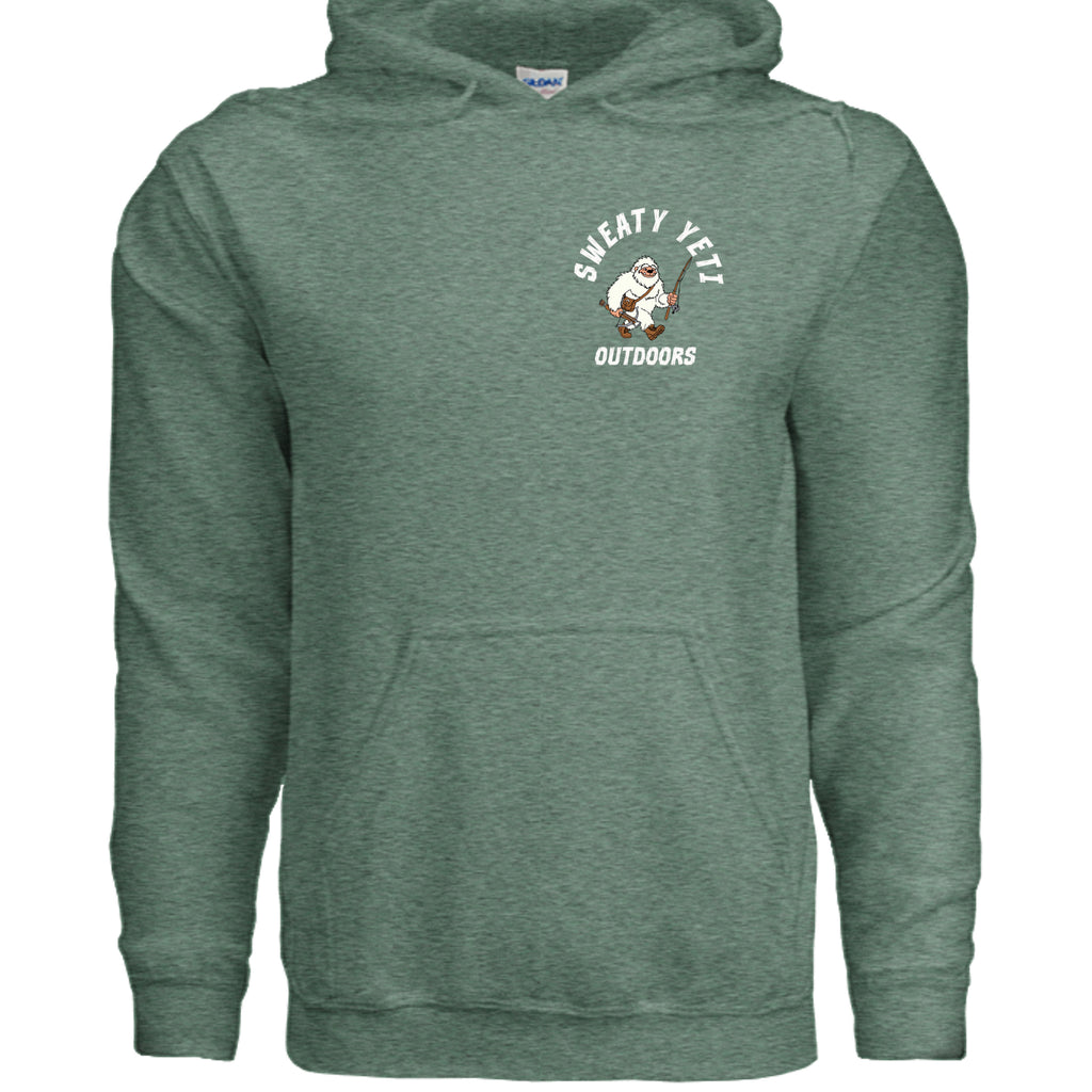Heather Sport Dark Green - G185 - FRONT