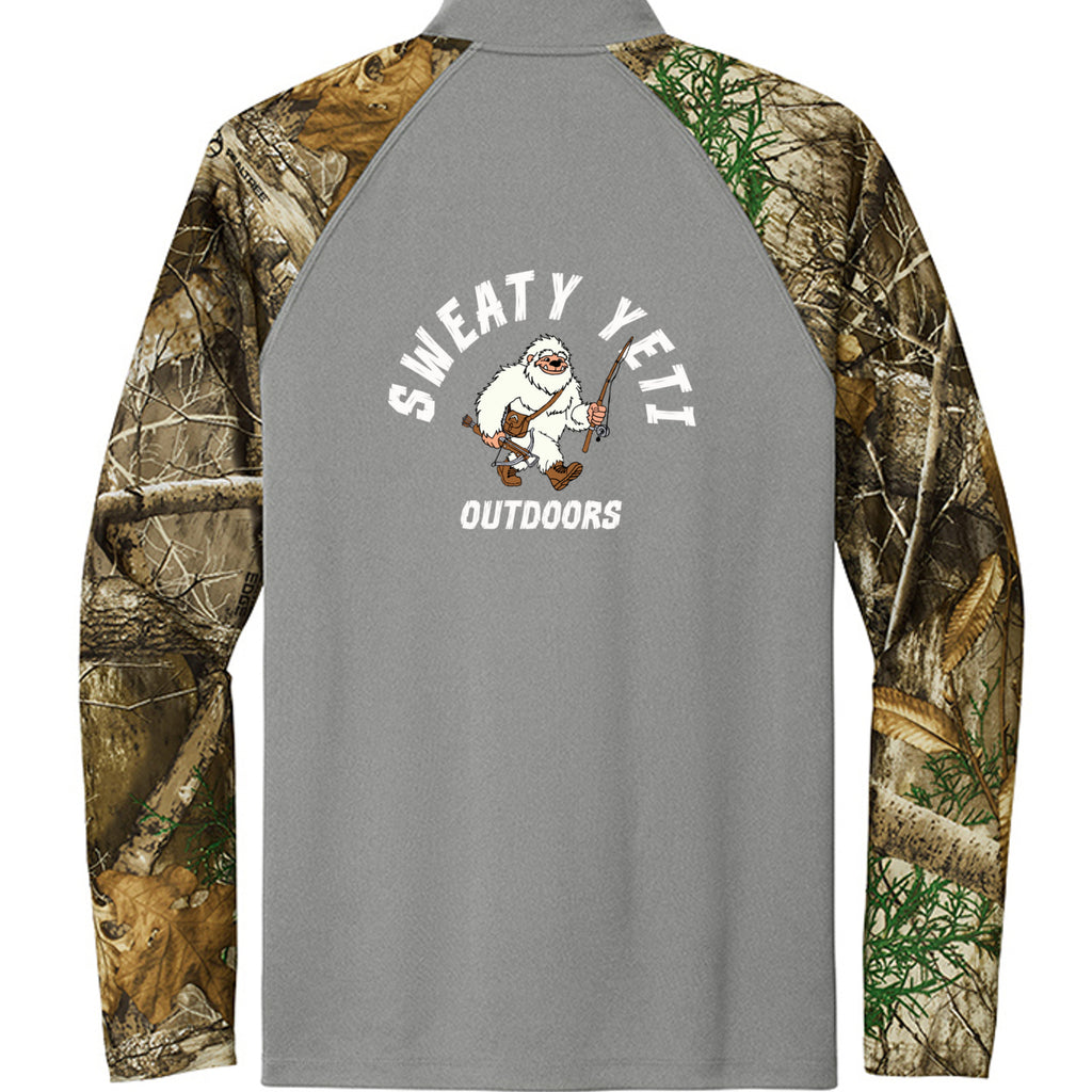 Grey Concrete Heather/ Realtree Edge - RU152 - BACK