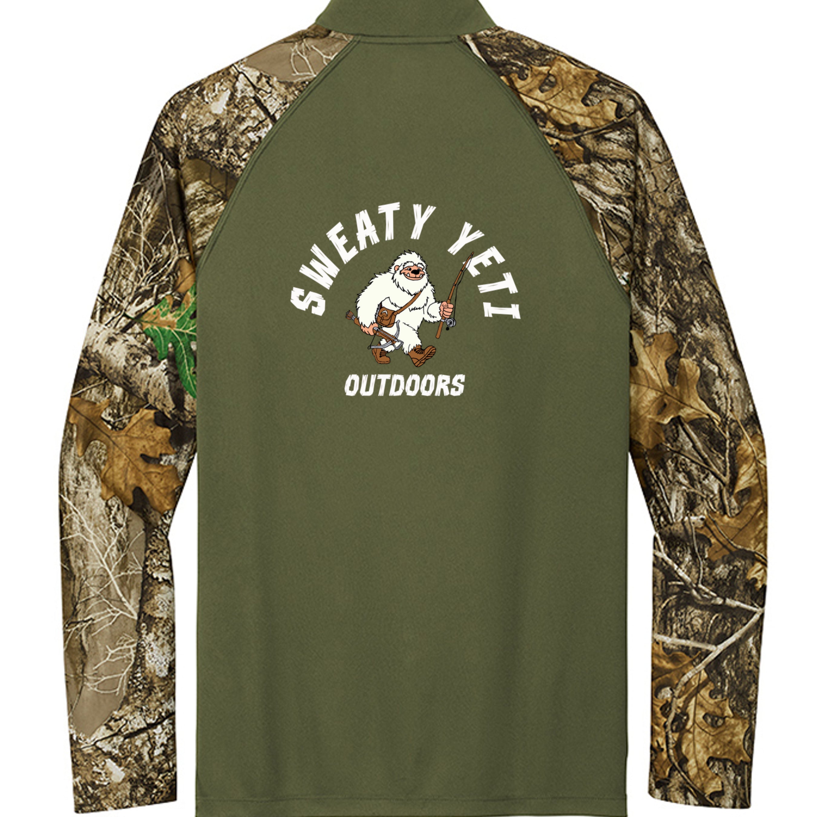 Olive Drab Green/ Realtree Edge - RU152 - BACK