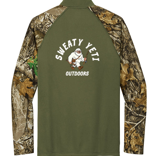 Olive Drab Green/ Realtree Edge - RU152 - BACK
