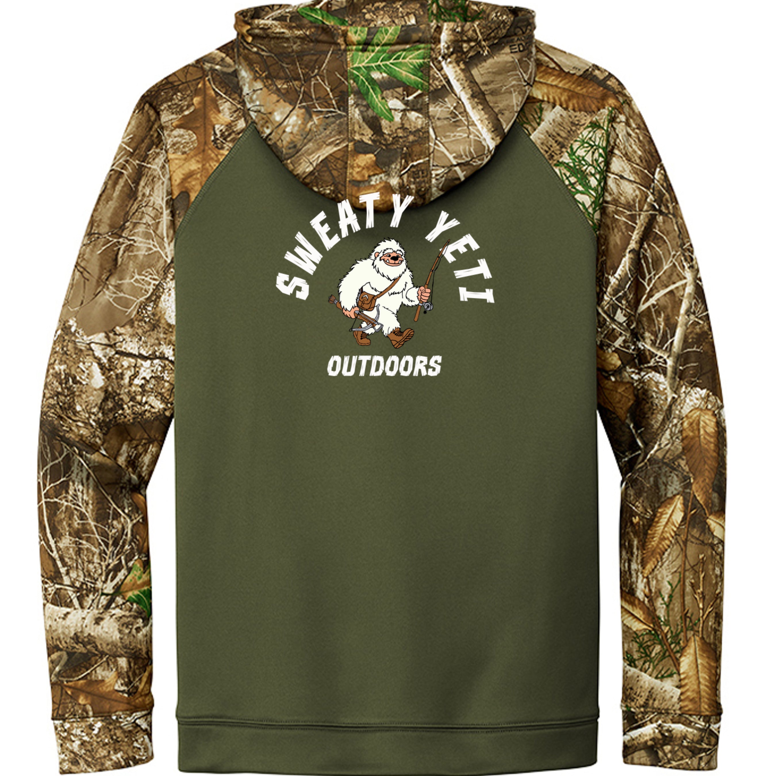 Olive Drab Green/ Realtree Edge - RU451 - BACK